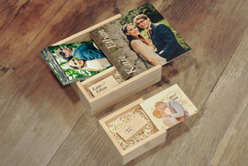 wedding gift box with our photography package